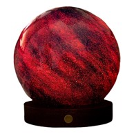 GINGKO LED stolna lampa u tamnoj prirodnoj boji sa staklenim sjenilom (visina 13 cm) Galaxy Breeze 