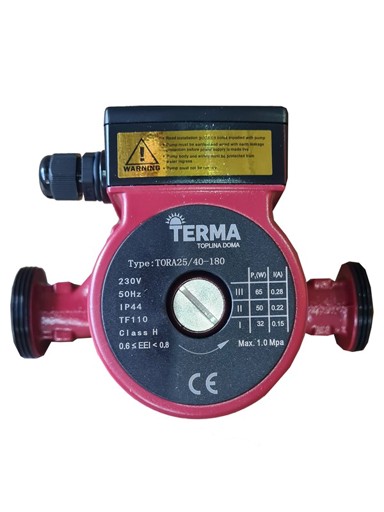 TERMA Pumpa 25 - 40 180 Solar