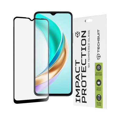 TECHSUIT 111D Zaštitno staklo kaljeno za Honor X6b, crno