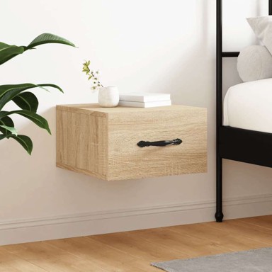 Zidni noćni ormarić, 35 x 35 x 20 cm, sonoma hrast