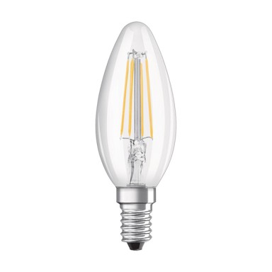 OSRAM LED žarulja Retrofit Svijeća, E14, EQ40, 4000K, prozirna