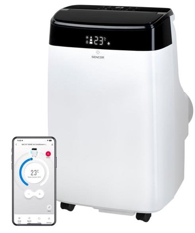 SENCOR Prijenosni klima uređaj SAC MT9040C, crna