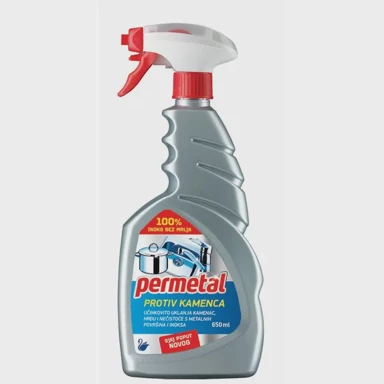PERMETAL Sredstvo za čišćenje inox protiv kamenca, 650ml