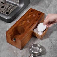 Drvena stanica za tampiranje kave Barista Dock 51–54 mm