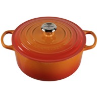 LE CREUSET Okrugla posuda za pečenje Signature 26 cm narančasta