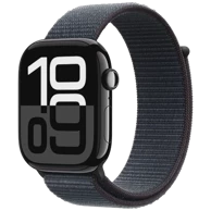 APPLE Pametni sat S10, 46mm, crna, crni najlonski remen