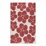 MILA HOME Crveni periv tepih 60x100 cm Red Meadow