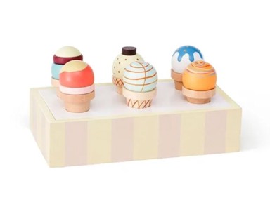 Drveni stalak za sladoled