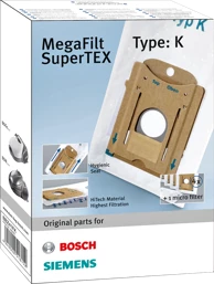 BOSCH Set filter vrećica i filtera BBZ41FK, MEGAfilt SuperTEX