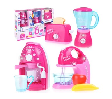 Dječji set kućanskih aparata, 4u1
