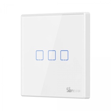 SONOFF Bežični pametni zidni prekidač, 433MHz, trostruki T2EU3C-RF