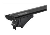 MENABO Krovni nosač Leopard Crni 120 cm Alu