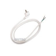 WERTOR Kabel priključni bijeli 1.5mm2 1.8met