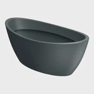 ARIA Cvjetnjak, 60x28 cm, grafit