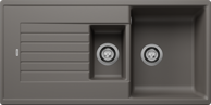 BLANCO Sudoper ZIA 6 S SILGRANIT, vulkan siva