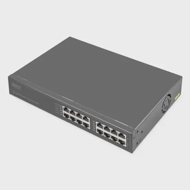 DIGITUS PoE injektor, 8 portova, Gigabit Ethernet, 802.3bt, 250 W