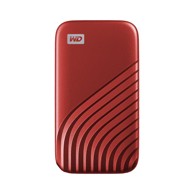 WESTERN DIGITAL Vanjski tvrdi disk My Passport, 1000 GB, crveni