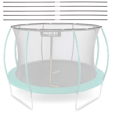 NEO-SPORT Prsten za zaštitnu mrežu trampolina tip C, 374 cm