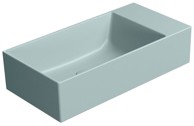 GSI KUBE X Umivaonik, 50x25 cm, desna ili lijeva montaža, keramika, plava mat