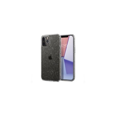 SPIGEN Zaštitna maskica Liquid Crystal Glitter, prozirna, iPhone 12/Pro 