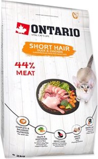 ONTARIO Hrana za mačke Cat Adult Shorthair 2 kg, pačetina i piletina