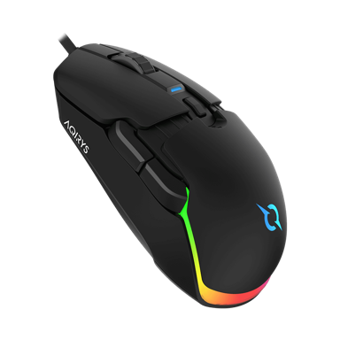 NIKCORP Gaming miš LYNX, 16000 DPI, 4000 Hz, 68 g, crni