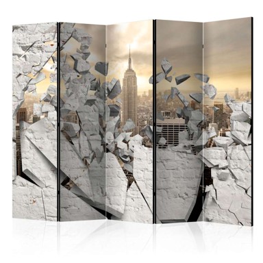 Sobna pregrada u 5 dijelova City behind the Wall II 225x172