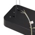 Visilica FLARA LED 45W 4000K 120cm, crna