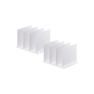 YAMAZAKI Plastični organizatori za garderobu u setu 2 kom za torbe Smart