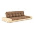 KARUP DESIGN Smeđa sklopiva sofa 244 cm Base, 244x110x72 cm