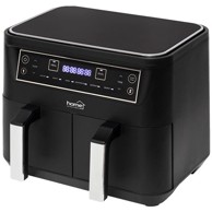 HOME Friteza na vrući zrak HG AF 24, dupla, crna