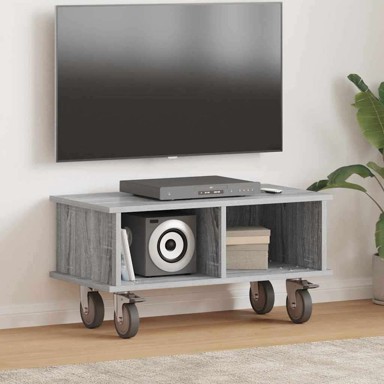 TV stalak 68,5x35x35 cm od konstruiranog drva, siva sonoma