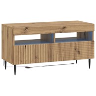 LED TV kabinet od konstruiranog drva, artisan hrast