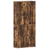 Ormar za cipele 80 x 35.5 x 180 cm konstruirano drvo, dimljeni hrast