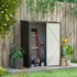 HOMESTAR Vrtna sjenica 161,5 x 94,5 x 196 cm, crna