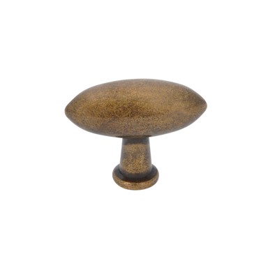 Ručka za namještaj Okov dugme Siro boja starog mesinga