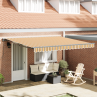Skrovita tenda 400x300 cm, morska plava
