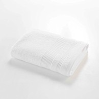 DOUCEUR D'INTÉRIEUR Bijeli pamučni ručnik od frotira 70x130 cm Tendresse