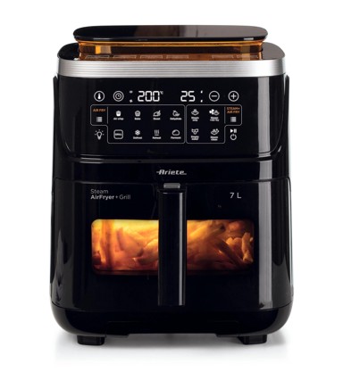 ARIETE Friteza na vrući zrak 4636/00, 7 l, 1700 W, crna