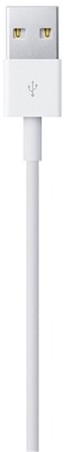 APPLE Kabel za punjenje i prijenos podataka USB-A - Lightning, M/M, 1 m, bijela (MXLY2ZM/A)