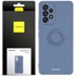SPACECASE Silikonska maskica s prstenom za Samsung Galaxy A53 5G, plava