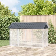 Kavez za ptice 112×227×141 cm, antracit