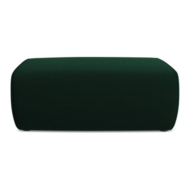 MAKAMII Zeleni baršunast tabure Kapua