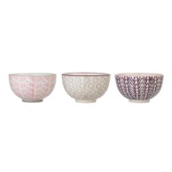 BLOOMINGVILLE Set od 3 keramičke zdjele Maya, ø 11,5 cm