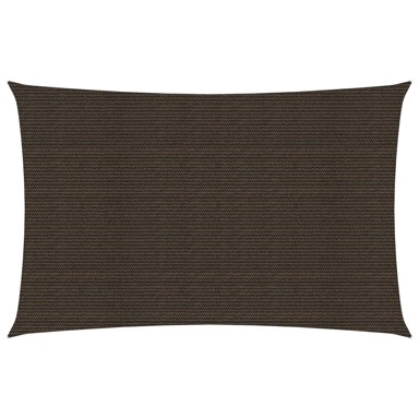 Jedro za zaštitu od sunca 160 g/m² smeđe 2,5 x 5 m HDPE