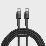 BASEUS Kabel USB-C Cafule, crno-sivi, 1m
