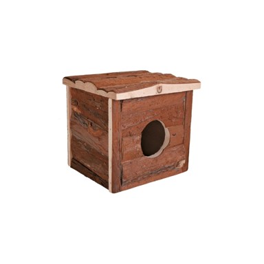 TRIXIE Drvena kućica za glodavce Jerrik 15x14x13 cm
