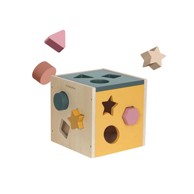 PETITEMARS Drvena kocka s oblicima Gravity 12 m+