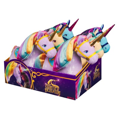 UNICORN ACADEMY Plišana igračka Jednorog, 18 cm