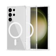 MAXMOBILE Maskica za Samsung Galaxy S25 Ultra, MagSafe, prozirna